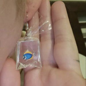 Creative Goldfish earrings